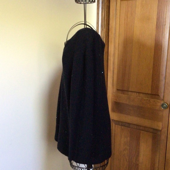 Eileen fisher merino wool sweater with crystals, Medium - Picture 2 of 8